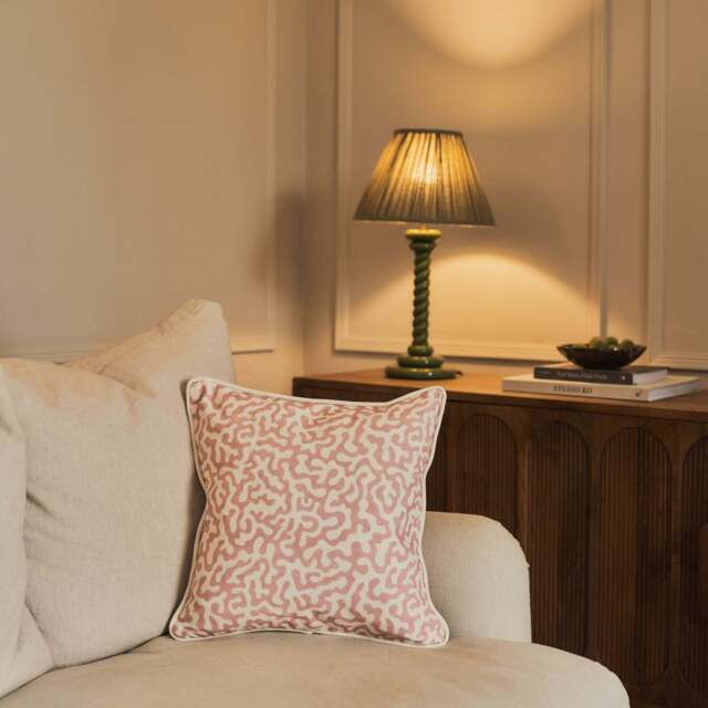 Pakko - Rose Printed Fabric Cushion - image 1