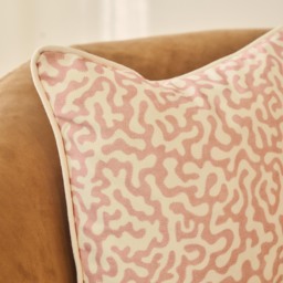 Pakko - Rose Printed Fabric Cushion - thumbnail 4