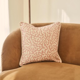 Pakko - Rose Printed Fabric Cushion - thumbnail 3