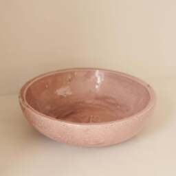 Portera - Blushed Pink Gloss Ceramic Decorative Bowl - thumbnail 2