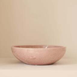 Portera - Blushed Pink Gloss Ceramic Decorative Bowl - thumbnail 5