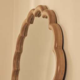 Safi - Full Length Large Arched Warm Wood Mirror 190cm x 90cm - thumbnail 6