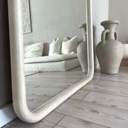 Amora - Extra Large Full Length Arched Concrete Mirror 190cm x 100cm - thumbnail 5