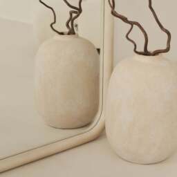 Amora - Extra Large Full Length Arched Concrete Mirror 190cm x 100cm - thumbnail 6