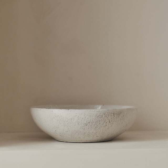 Portera - Ivory Gloss Ceramic Decorative Bowl - image 1