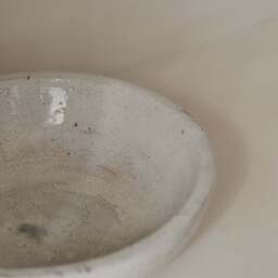 Portera - Ivory Gloss Ceramic Decorative Bowl - thumbnail 2