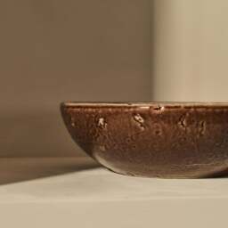 Portera - Chocolate Gloss Ceramic Decorative Bowl - thumbnail 5
