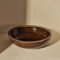 Portera - Chocolate Gloss Ceramic Decorative Bowl - thumbnail 3