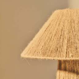 Erba - Jute String Coolie Shade Table Lamp - thumbnail 5