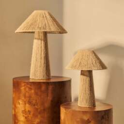 Erba - Jute String Coolie Shade Table Lamp - thumbnail 3