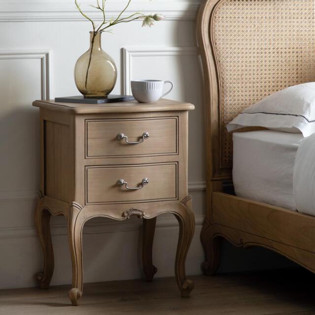 Chic Bedside Table Weathered - image 1