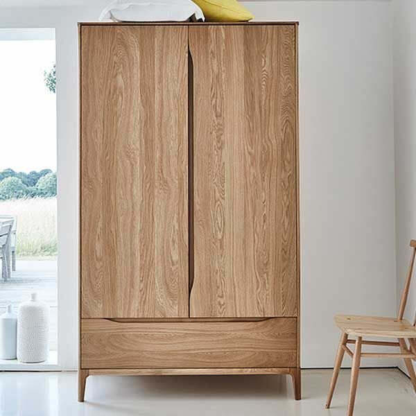 Ercol 3286 Rimini 2 Door Wardrobe - image 1