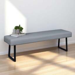 Jupiter Flat Bench in Light Grey - thumbnail 2