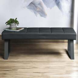 Rubix Low Bench in Grey - thumbnail 2