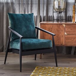 Ercol Aldbury Chair - Ercol Collection - C Fabrics / Ercol All Wood Finishes - thumbnail 2