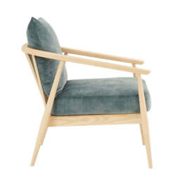 Ercol Aldbury Chair - Ercol Collection - C Fabrics / Ercol All Wood Finishes - thumbnail 5