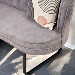 Frampton Corner Bench - Anthracite (Right Hand Facing) - thumbnail 5