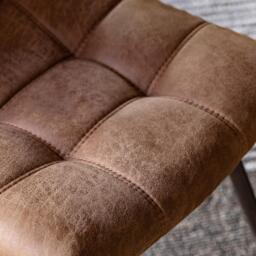 Darwin Brown Chair (Set of 2) - thumbnail 3
