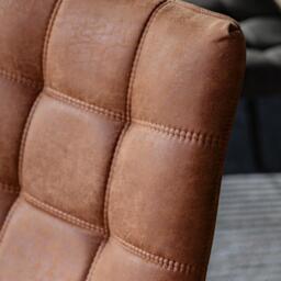 Darwin Brown Chair (Set of 2) - thumbnail 2
