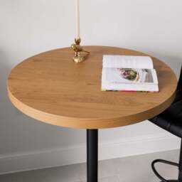 Jupiter Smoked Oak Bar Table - thumbnail 4