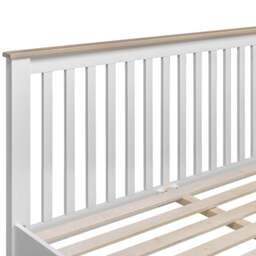 Tetbury Double Bed in Painted / Oak - thumbnail 5