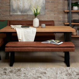 Industrial Bench Seat - Tan - thumbnail 1