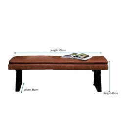 Industrial Bench Seat - Tan - thumbnail 5