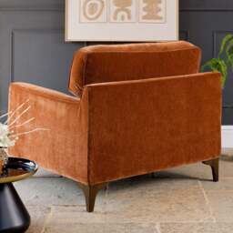 Hartpury Armchair in Rust - thumbnail 5