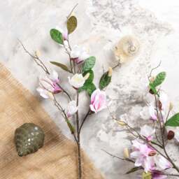 Magnolia branch 92cm - thumbnail 1