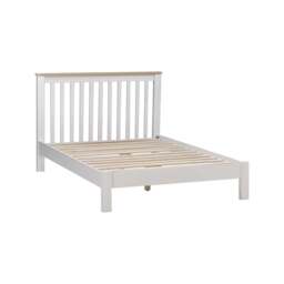 Tetbury King Size Bed in Painted / Oak - thumbnail 3