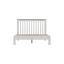 Tetbury King Size Bed in Painted / Oak - thumbnail 2
