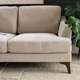 Willow 2 Seater Loveseat in Mushroom - thumbnail 5