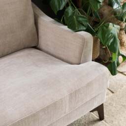 Willow 2 Seater Loveseat in Mushroom - thumbnail 3