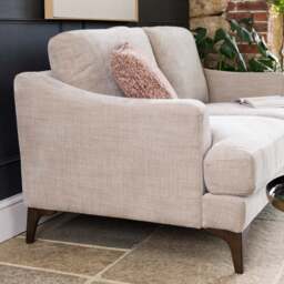 Willow 2 Seater Loveseat in Mushroom - thumbnail 4