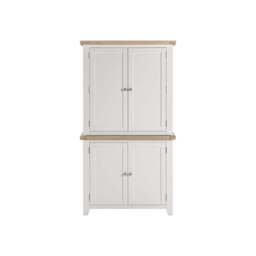 Bibury Double Larder in Painted / Oak - thumbnail 2