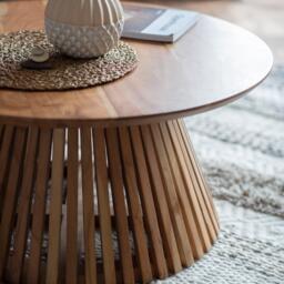 Brookland Slatted Coffee Table - thumbnail 2