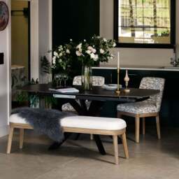 Venus Motion Table 130-190cm in Dark Grey - thumbnail 3