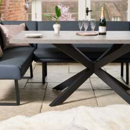 Jupiter Faux Concrete Dining Table 180cm - thumbnail 6