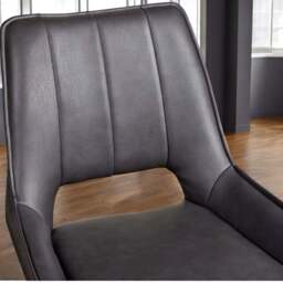 Lily Slate Grey Dining Chair - thumbnail 4