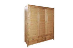 Ercol 1366 Bosco 3 Door Wardrobe