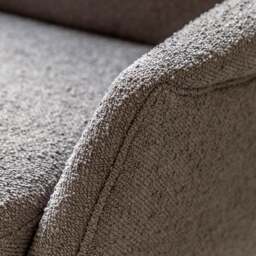 Brompton Armchair Dark Grey Linen - thumbnail 3