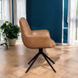 Jill Spice Tan Dining Chair - thumbnail 4