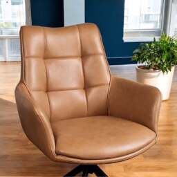 Jill Spice Tan Dining Chair - thumbnail 5