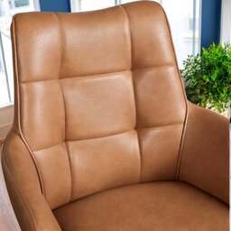 Jill Spice Tan Dining Chair - thumbnail 6