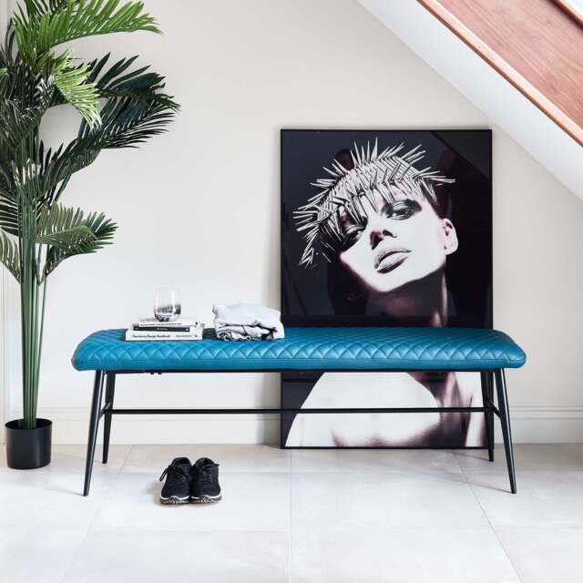 Ripley Flat Bench - Teal - image 1