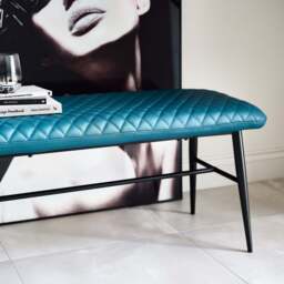 Ripley Flat Bench - Teal - thumbnail 3