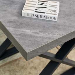 Jupiter Faux Concrete Lamp Table - thumbnail 4