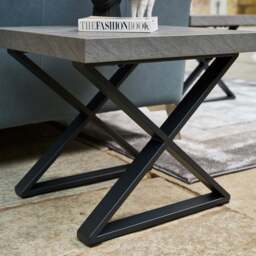 Jupiter Faux Concrete Lamp Table - thumbnail 5