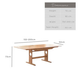 Ercol 1193 Windsor Medium Extending Dining Table - thumbnail 4