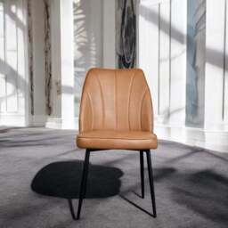Walton Spice Tan Dining Chair (Set of 2) - thumbnail 2